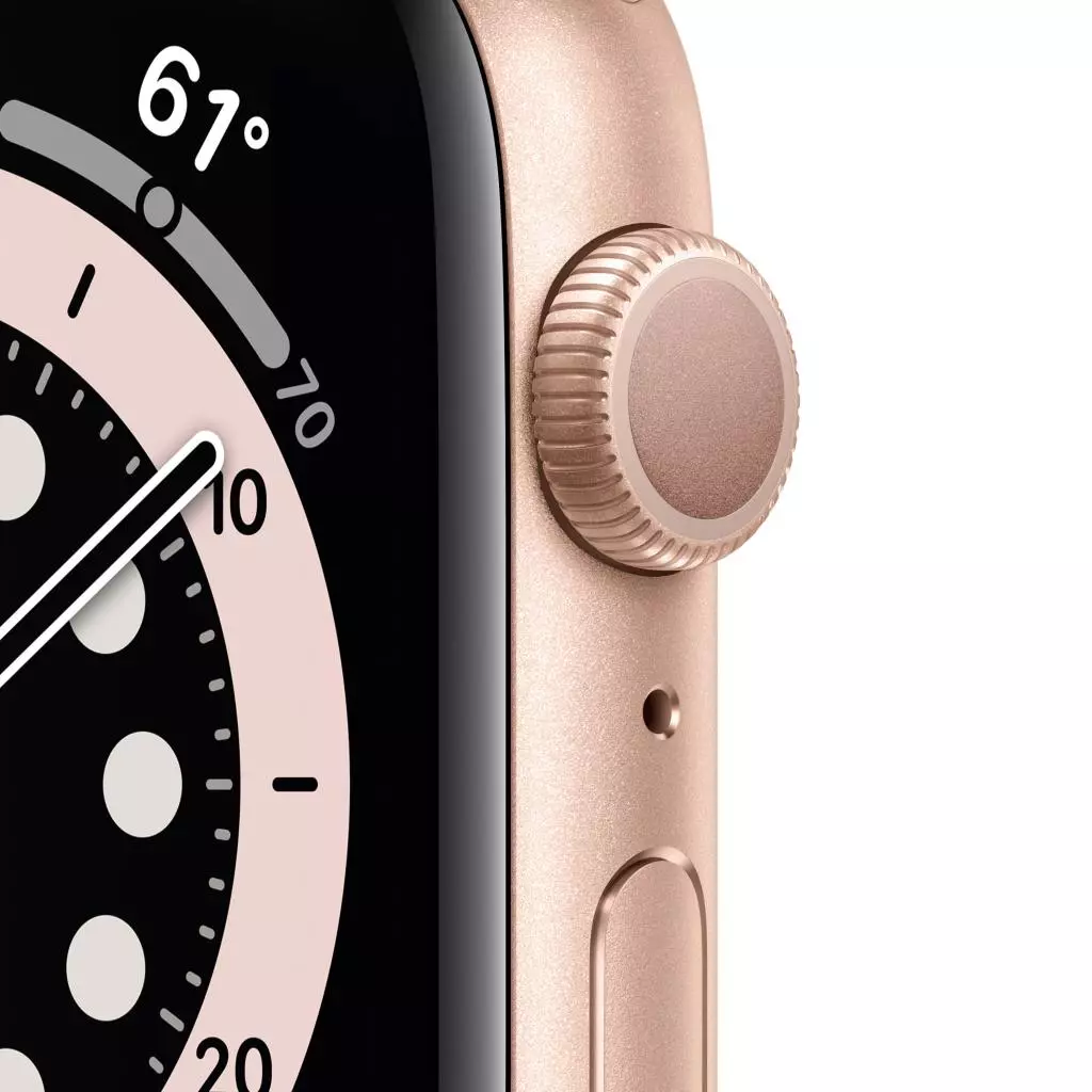 Смарт-часы Apple Watch Series 6 GPS, 40mm Gold Aluminium Case with Pink Sand (MG123UL/A) - 2 Смарт-часы Apple Watch Series 6 GPS, 40mm Gold Aluminium Case with Pink Sand (MG123UL/A) - 2