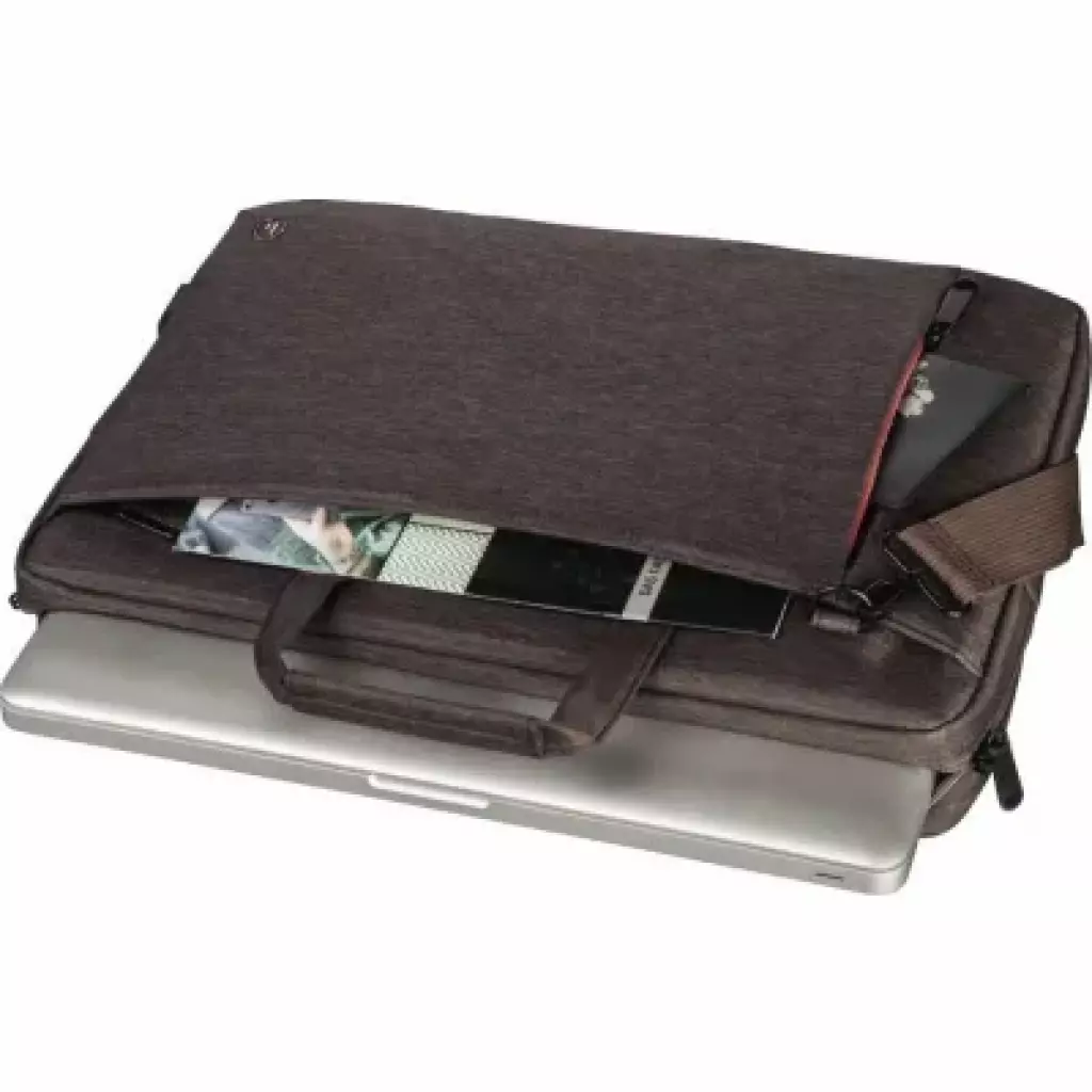Сумка для ноутбука Hama 17.3" Manchester, brown (00101875) - 3 Сумка для ноутбука Hama 17.3" Manchester, brown (00101875) - 3