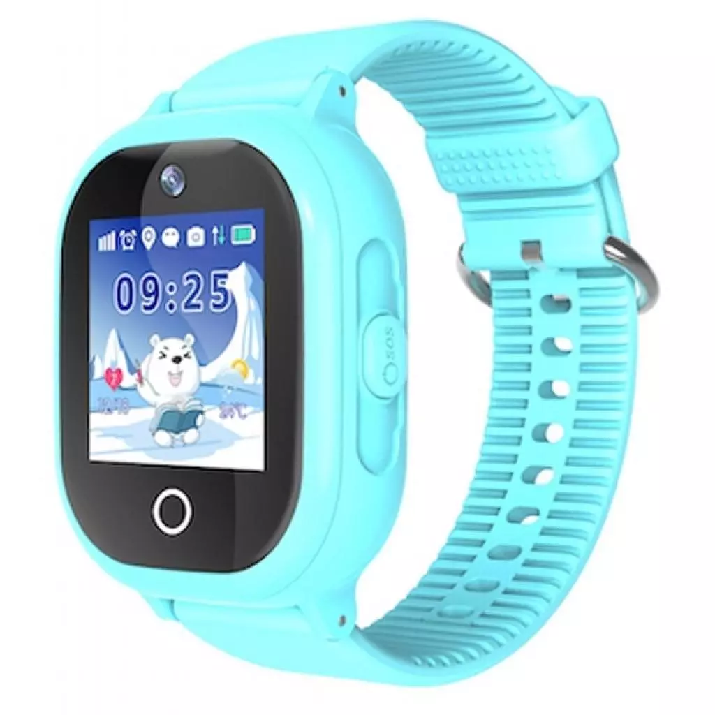 Смарт-часы GoGPS ME K26 Light Blue Child watch-phone GPS, Camera (K26BL)