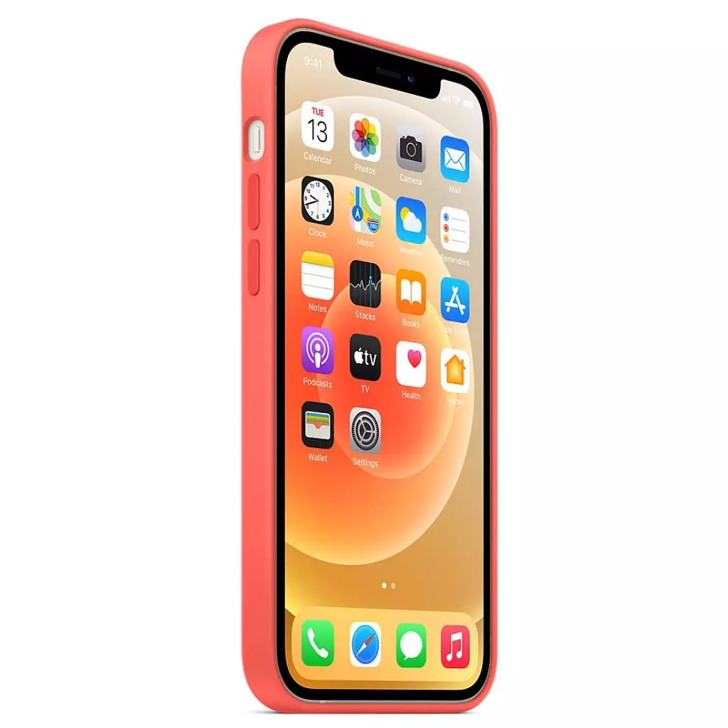 Чехол для моб. телефона Apple iPhone 12 mini Silicone Case with MagSafe - Pink Citrus (MHKP3ZM/A) - 4 Чехол для моб. телефона Apple iPhone 12 mini Silicone Case with MagSafe - Pink Citrus (MHKP3ZM/A) - 4