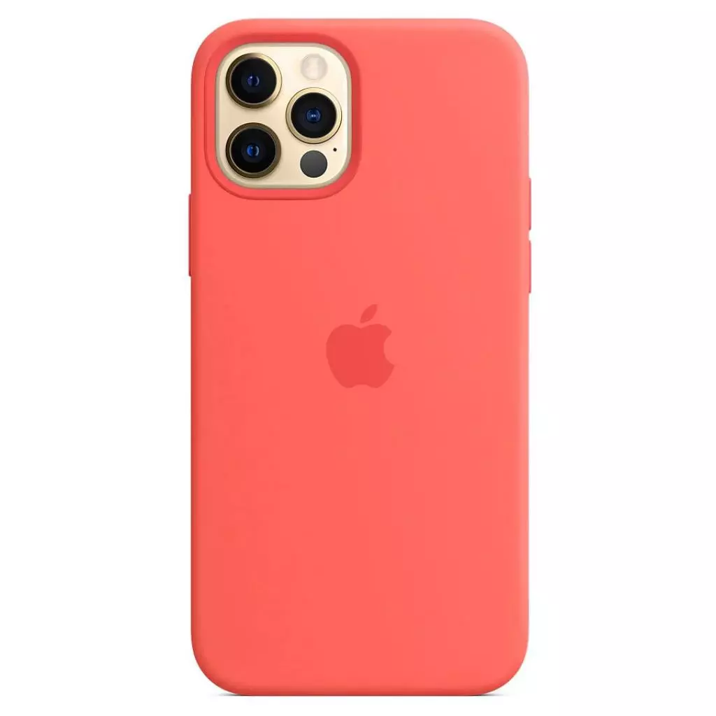Чехол для моб. телефона Apple iPhone 12 Pro Max Silicone Case with MagSafe - Pink Citrus (MHL93ZM/A) - 3 Чехол для моб. телефона Apple iPhone 12 Pro Max Silicone Case with MagSafe - Pink Citrus (MHL93ZM/A) - 3