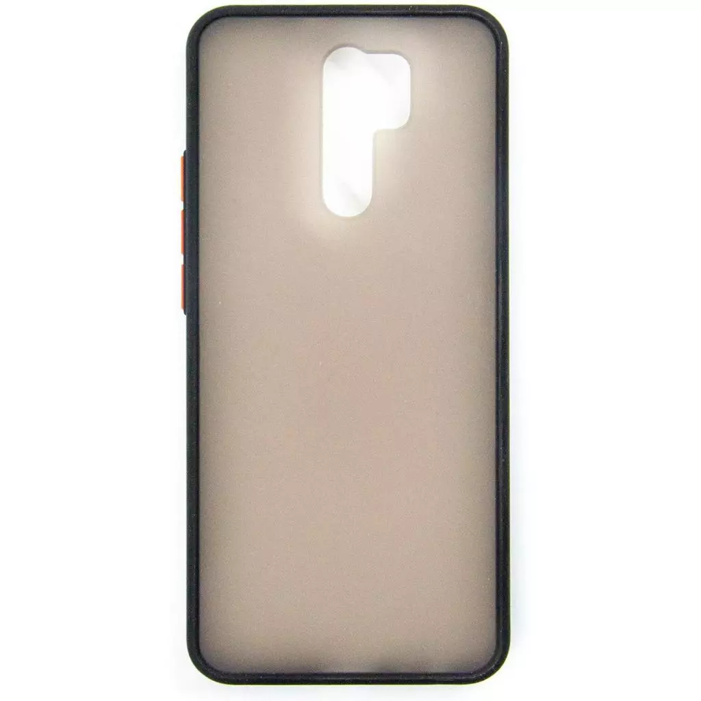 Чехол для моб. телефона Dengos Matt Xiaomi Redmi 9A, black (DG-TPU-MATT-58) - 1 Чехол для моб. телефона Dengos Matt Xiaomi Redmi 9A, black (DG-TPU-MATT-58) - 1