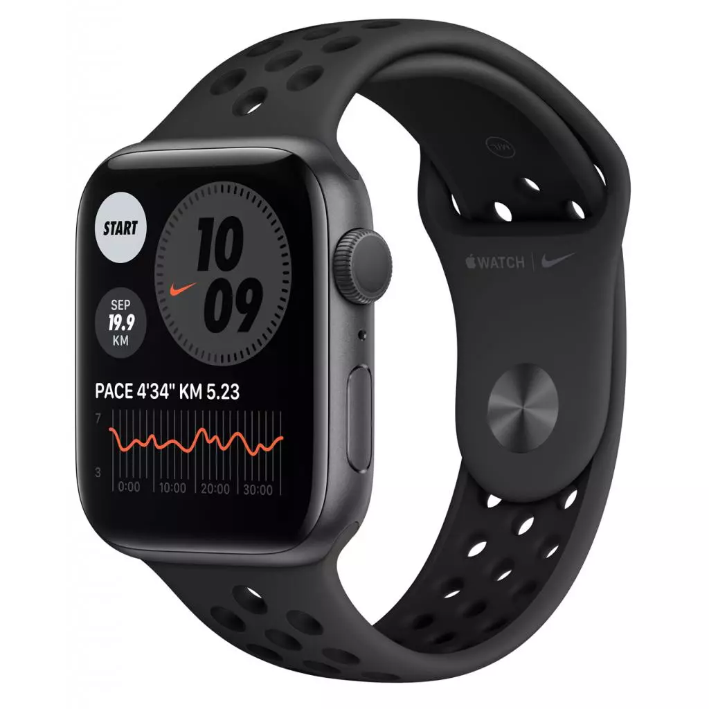 Смарт-часы Apple Watch Nike Series 6 GPS 44mm Space Gray Aluminium Case with (MG173UL/A)