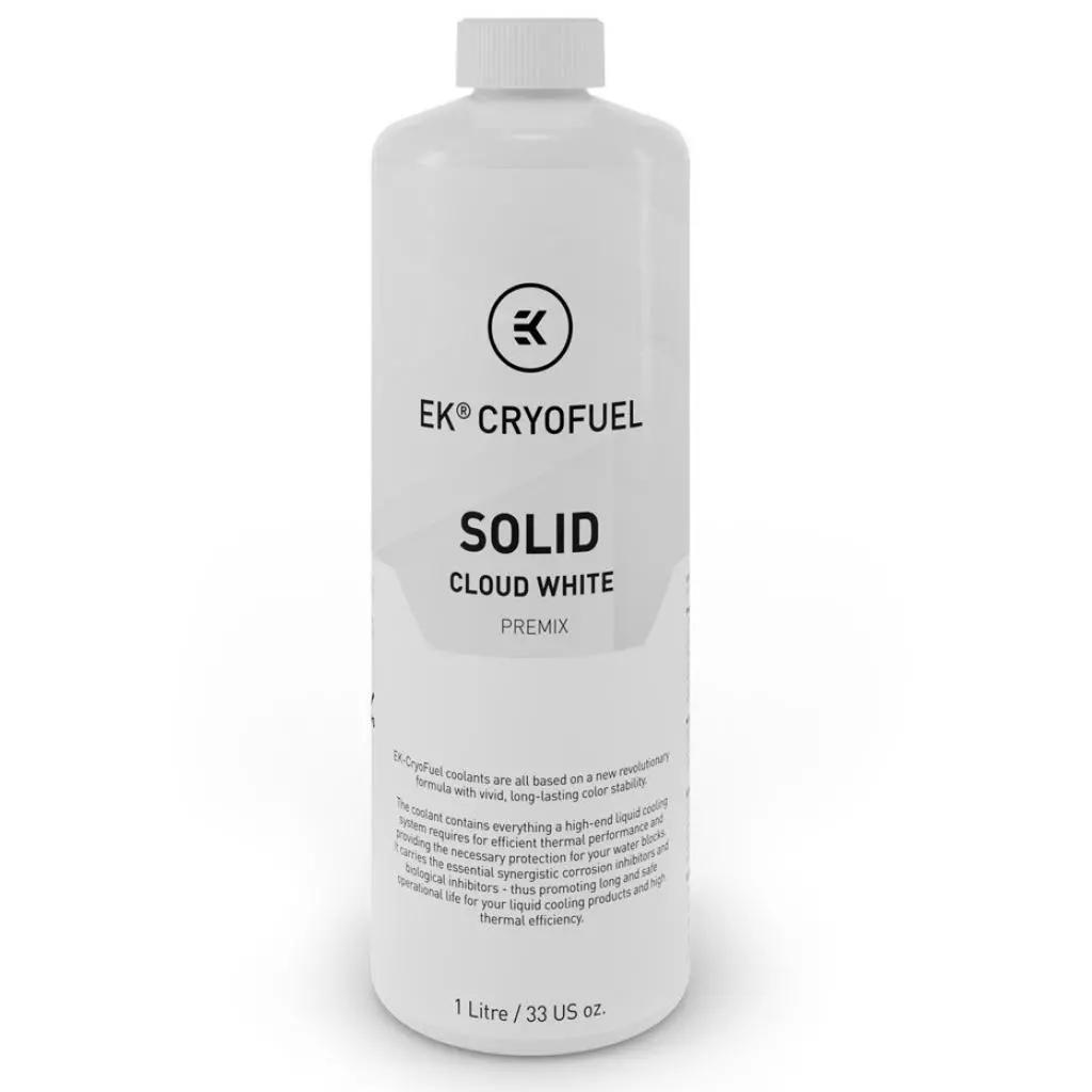 Охлаждающая жидкость Ekwb EK-CryoFuel Solid Cloud White (Premix 1000mL) (3831109880302)