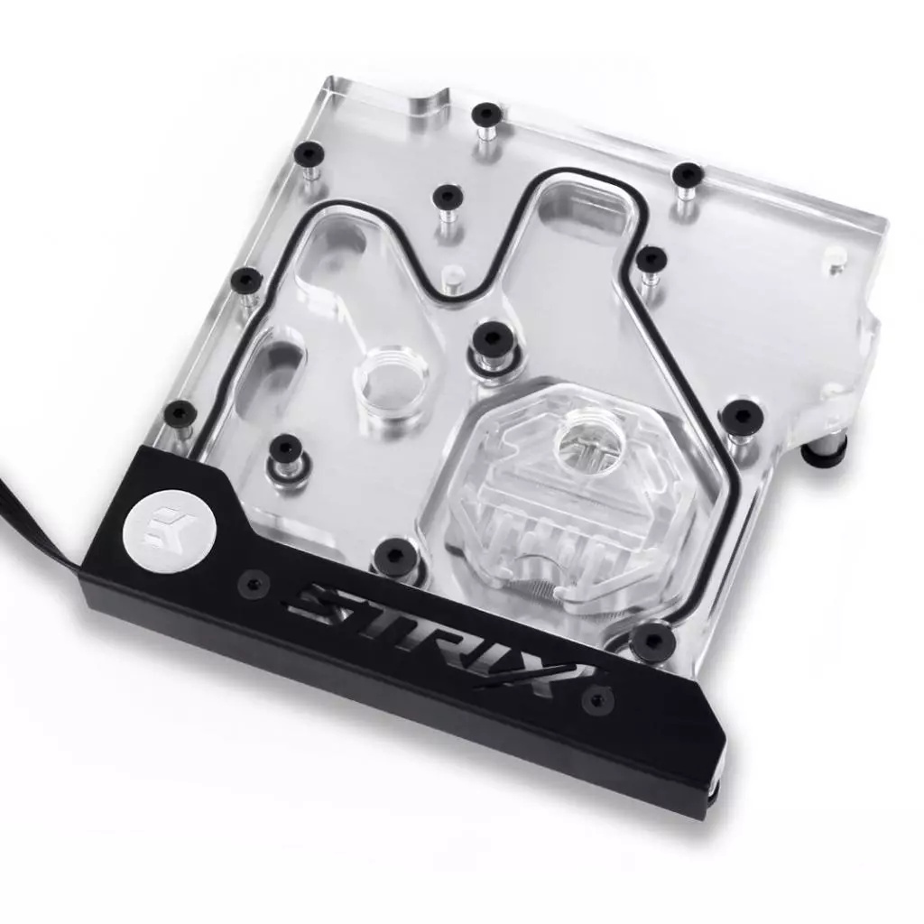 Водоблок Ekwb EK-FB ASUS Z270E Strix RGB Monoblock - Nickel (3831109821701)