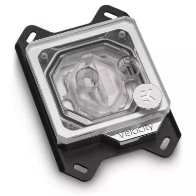 Водоблок EKWB EK-Velocity RGB - AMD Nickel + Plexi (3831109810316)
