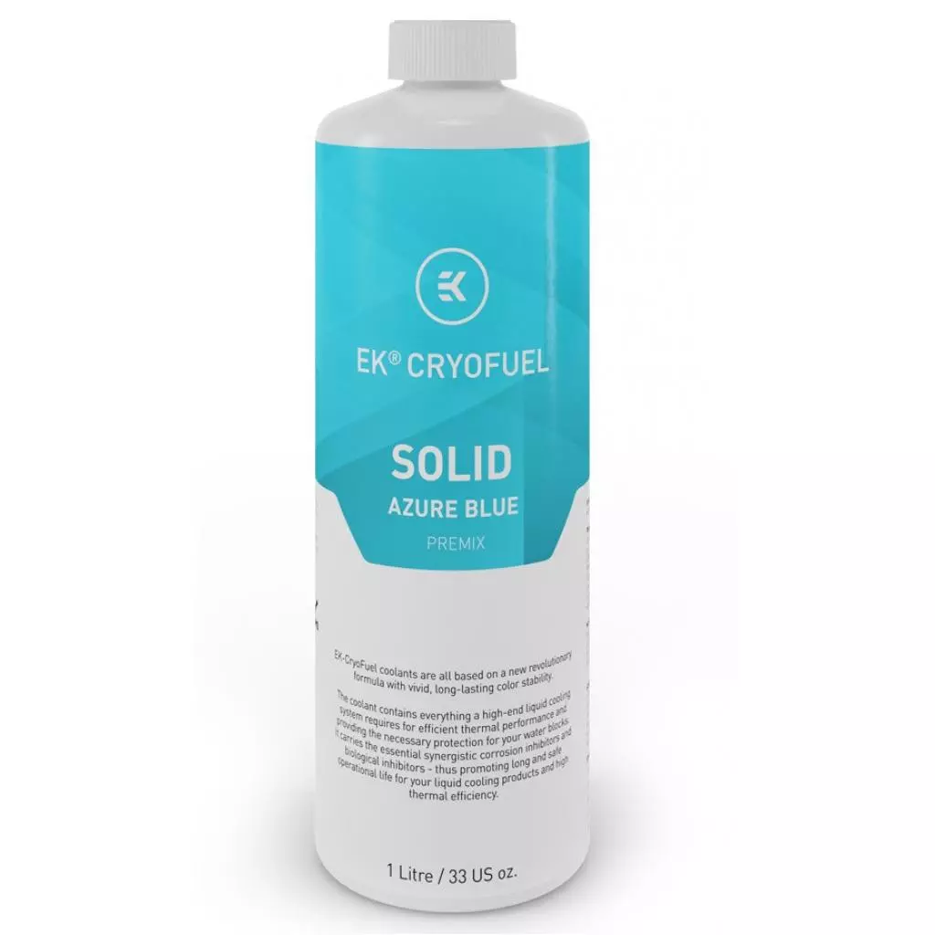 Охлаждающая жидкость Ekwb EK-CryoFuel Solid Azure Blue (Premix 1000mL) (3831109880357)