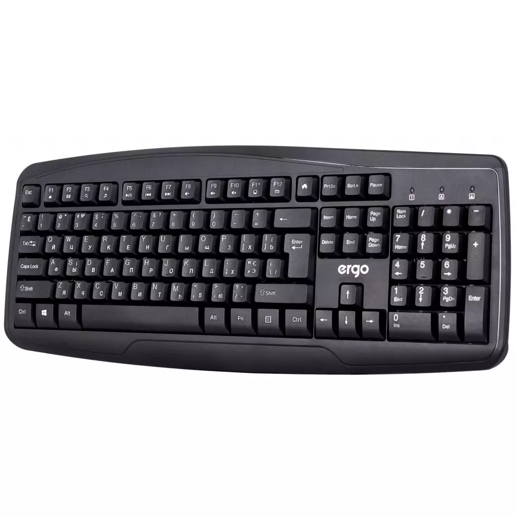 Клавиатура Ergo K-240 USB Black (K-240USB) - 2 Клавиатура Ergo K-240 USB Black (K-240USB) - 2
