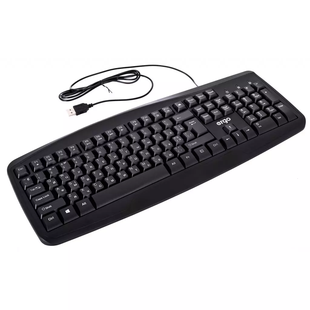 Клавиатура Ergo K-240 USB Black (K-240USB) - 5 Клавиатура Ergo K-240 USB Black (K-240USB) - 5
