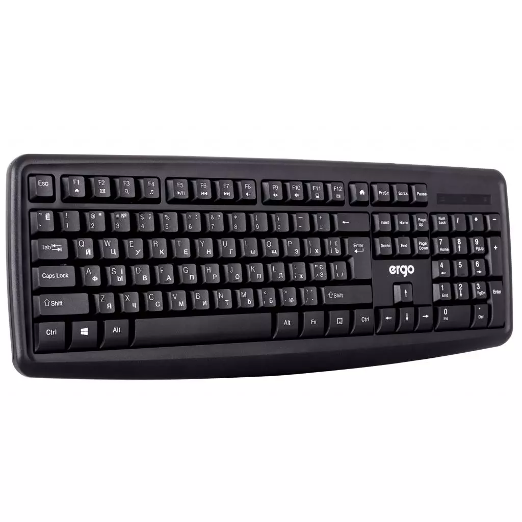 Клавиатура Ergo K-260 USB Black (K-260USB) - 1 Клавиатура Ergo K-260 USB Black (K-260USB) - 1