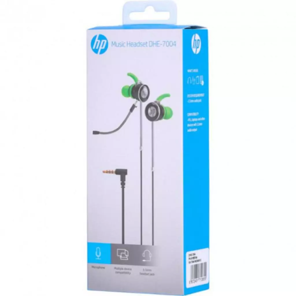 Наушники HP DHE-7004GN Gaming Headset Green (DHE-7004GN) - 5 Наушники HP DHE-7004GN Gaming Headset Green (DHE-7004GN) - 5