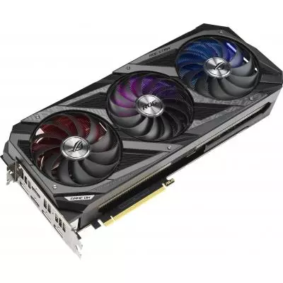 Видеокарта ASUS GeForce RTX3060Ti 8Gb ROG STRIX OC GAMING (ROG-STRIX-RTX3060TI-O8G-GAMING) - 4 Видеокарта ASUS GeForce RTX3060Ti 8Gb ROG STRIX OC GAMING (ROG-STRIX-RTX3060TI-O8G-GAMING) - 4