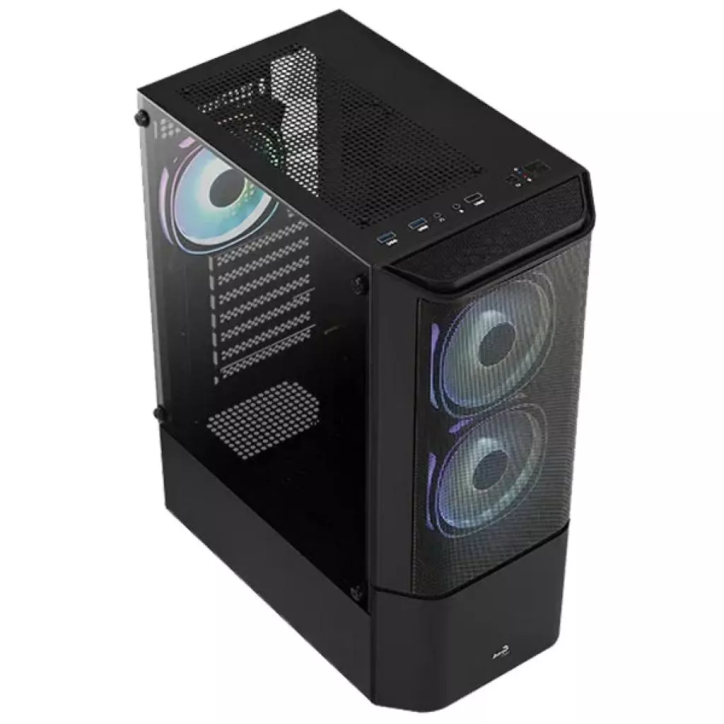 Корпус AeroCool QuantumMesh-G-BK-v2 - 9 Корпус AeroCool QuantumMesh-G-BK-v2 - 9