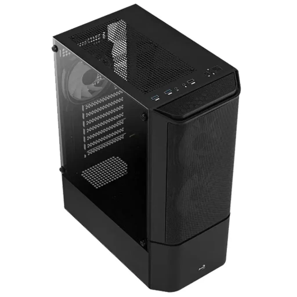 Корпус AeroCool QuantumMesh-G-BK-v2 - 10 Корпус AeroCool QuantumMesh-G-BK-v2 - 10