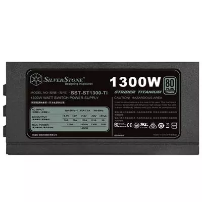 Блок питания Silver Stone 1300W STRIDER (SST-ST1300-TI) - 3 Блок питания Silver Stone 1300W STRIDER (SST-ST1300-TI) - 3