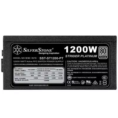 Блок питания Silver Stone 1200W STRIDER (SST-ST1200-PT) - 6 Блок питания Silver Stone 1200W STRIDER (SST-ST1200-PT) - 6