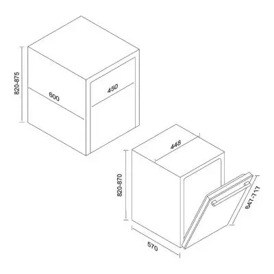 Посудомоечная машина Kernau KDI 4853 - 1