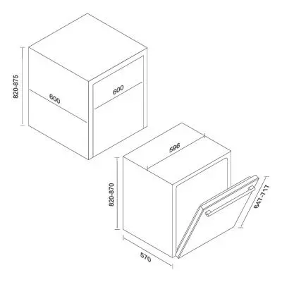 Посудомоечная машина Kernau KDI 6541 - 1