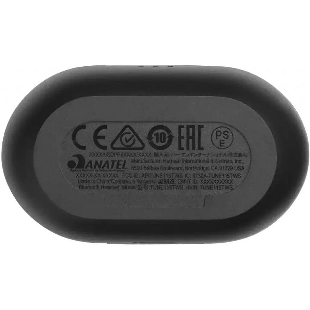 Наушники JBL Tune 115 TWS Black (JBLT115TWSBLK) - 7