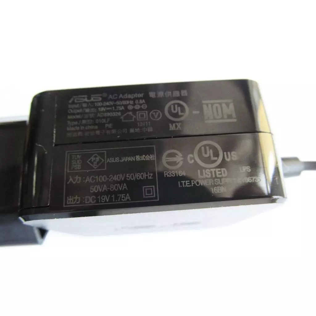 Блок питания к ноутбуку ASUS 33W Eeebook 19V 1.75A разъем USB-special (ADP-33AWAD / A40259) - 2 Блок питания к ноутбуку ASUS 33W Eeebook 19V 1.75A разъем USB-special (ADP-33AWAD / A40259) - 2