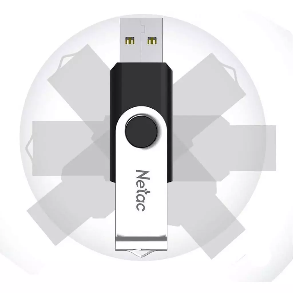 USB флеш накопитель Netac 32GB U505 USB 2.0 (NT03U505N-032G-20BK) - 4 USB флеш накопитель Netac 32GB U505 USB 2.0 (NT03U505N-032G-20BK) - 4