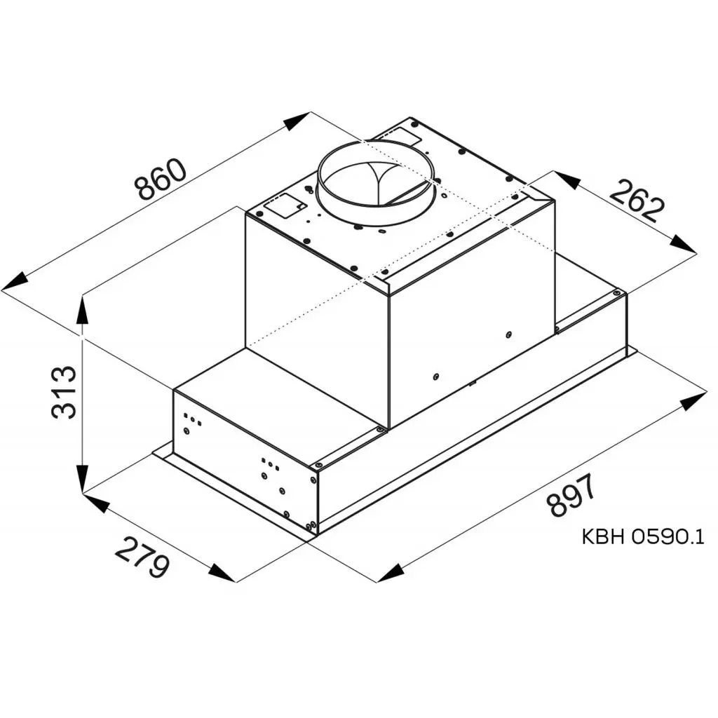 Вытяжка кухонная Kernau KBH 0590.1 B GESTURE - 2 Вытяжка кухонная Kernau KBH 0590.1 B GESTURE - 2