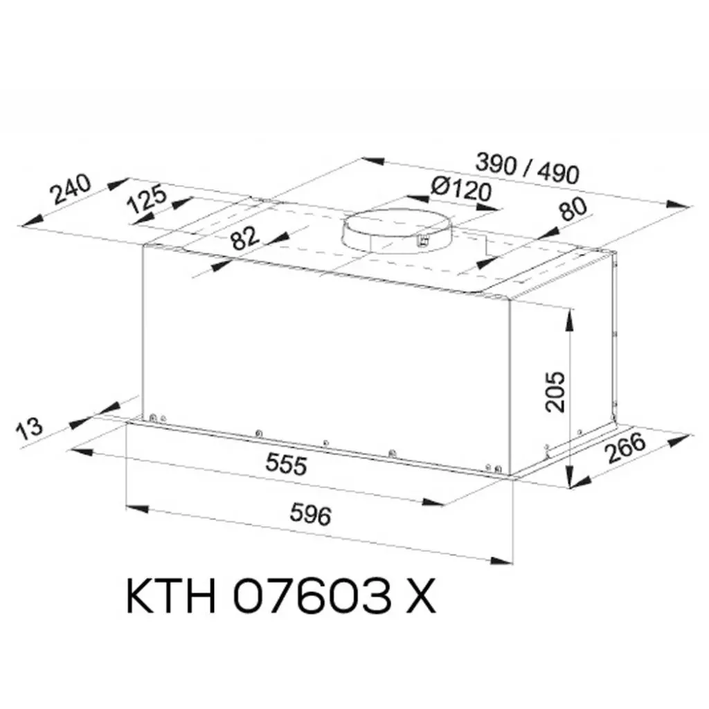 Вытяжка кухонная Kernau KBH 07603 X - 1 Вытяжка кухонная Kernau KBH 07603 X - 1