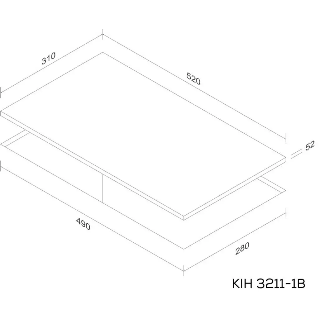 Варочная поверхность Kernau KIH 3211-1B - 1 Варочная поверхность Kernau KIH 3211-1B - 1