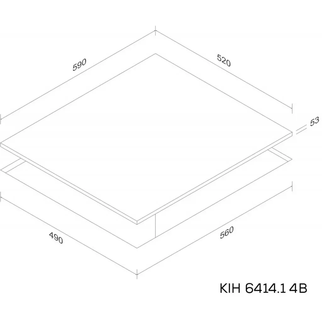 Варочная поверхность Kernau KIH 6414.1-4B - 1 Варочная поверхность Kernau KIH 6414.1-4B - 1