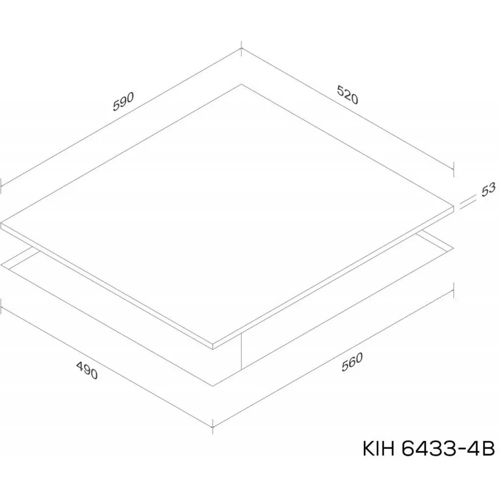 Варочная поверхность Kernau KIH 6433-4B - 1 Варочная поверхность Kernau KIH 6433-4B - 1