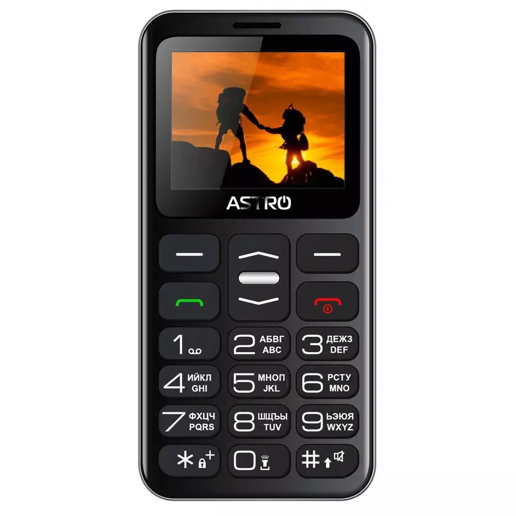 Мобильный телефон Astro A169 Black Gray