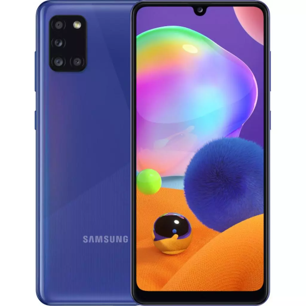 Мобильный телефон Samsung SM-A315F/64 (Galaxy A31 4/64Gb) Prism Crush Blue (SM-A315FZBUSEK) - 1 Мобильный телефон Samsung SM-A315F/64 (Galaxy A31 4/64Gb) Prism Crush Blue (SM-A315FZBUSEK) - 1