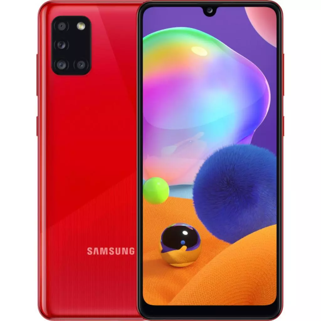 Мобильный телефон Samsung SM-A315F/64 (Galaxy A31 4/64Gb) Prism Crush Red (SM-A315FZRUSEK) - 1