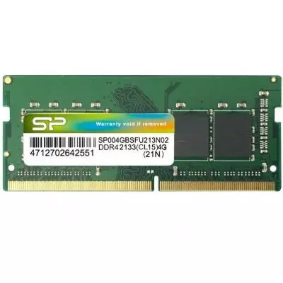 Модуль памяти для ноутбука SoDIMM DDR4 8GB 2400 MHz Silicon Power (SP008GBSFU240B02)