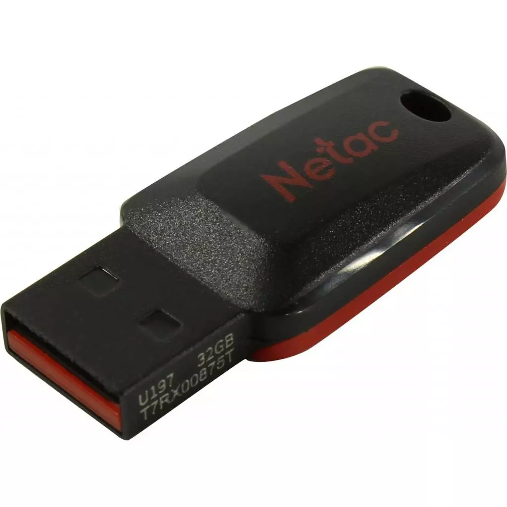 USB флеш накопитель Netac 8GB U197 USB 2.0 (NT03U197N-008G-20BK) - 1 USB флеш накопитель Netac 8GB U197 USB 2.0 (NT03U197N-008G-20BK) - 1