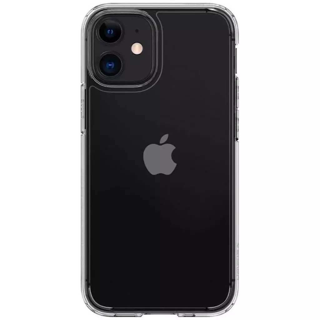 Чехол для моб. телефона Spigen iPhone 12 mini Crystal Hybrid, Crystal Clear (ACS01542)