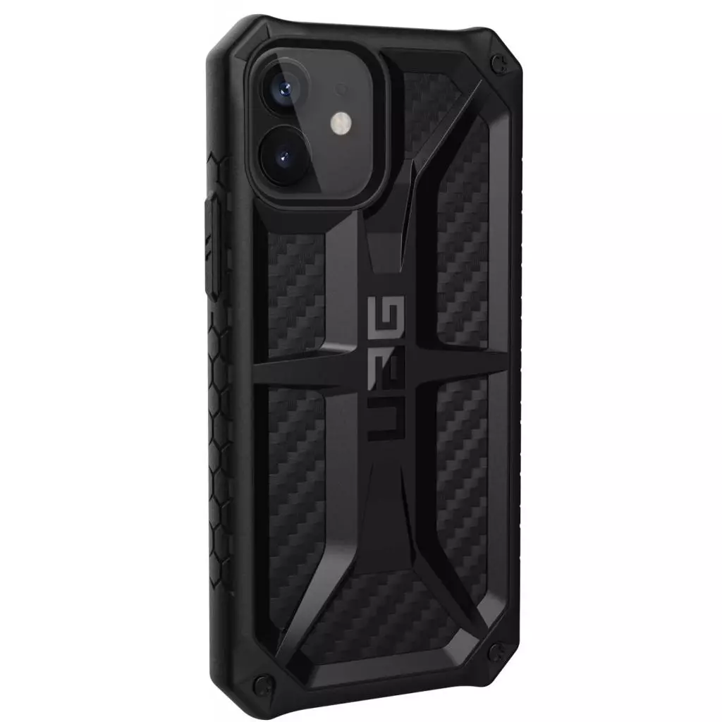 Чехол для моб. телефона Uag iPhone 12 / 12 Pro Monarch, Carbon Fiber (112351114242) - 2