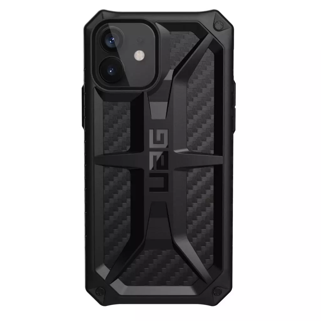 Чехол для моб. телефона Uag iPhone 12 / 12 Pro Monarch, Carbon Fiber (112351114242)