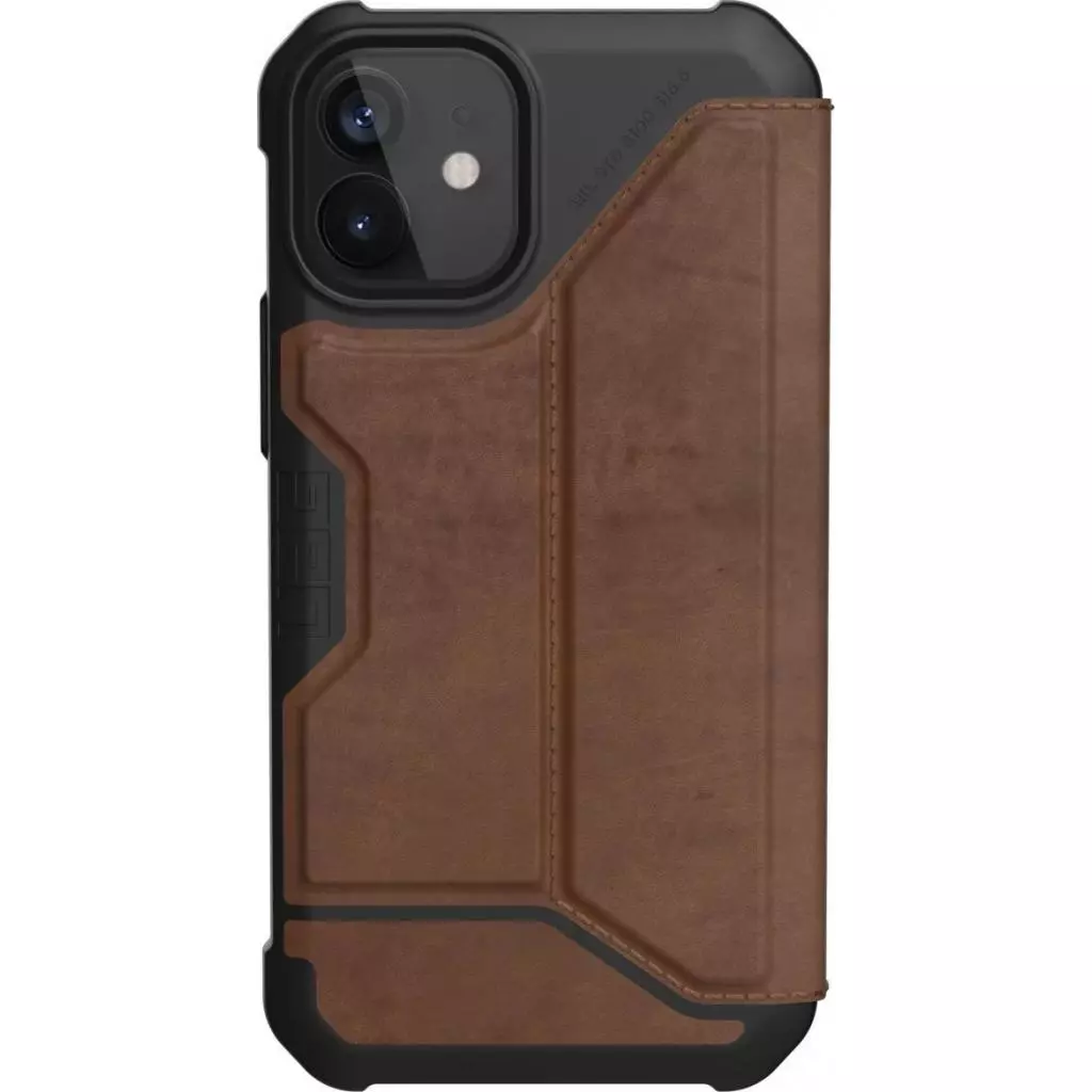 Чехол для моб. телефона Uag iPhone 12 Mini Metropolis, Leather Brown (112346118380)