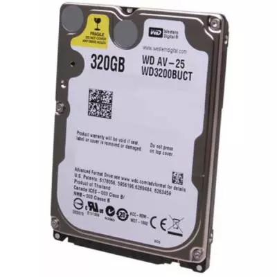 Жесткий диск для ноутбука 2.5" 320GB WD (#WD3200BUCT#) - 1 Жесткий диск для ноутбука 2.5" 320GB WD (#WD3200BUCT#) - 1