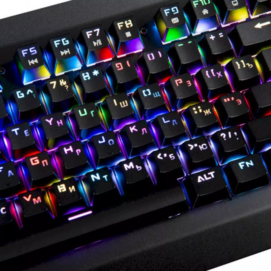 Клавиатура Modecom Hammer 2 Removable Outemu Red RGB (K-MC-HAMMER2-U-RED-RGB-RU) - 3 Клавиатура Modecom Hammer 2 Removable Outemu Red RGB (K-MC-HAMMER2-U-RED-RGB-RU) - 3