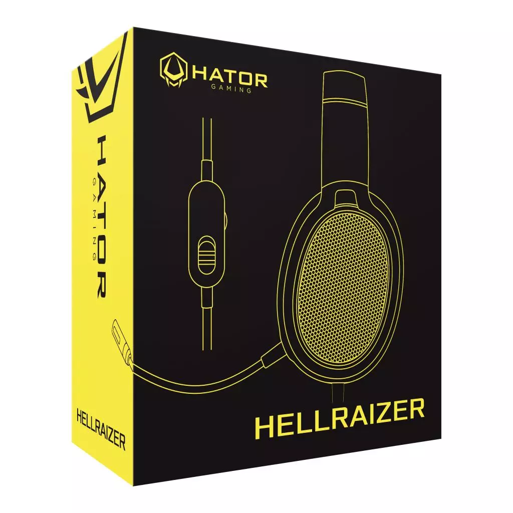Наушники Hator Hellraizer Black (HTA-812) - 4 Наушники Hator Hellraizer Black (HTA-812) - 4