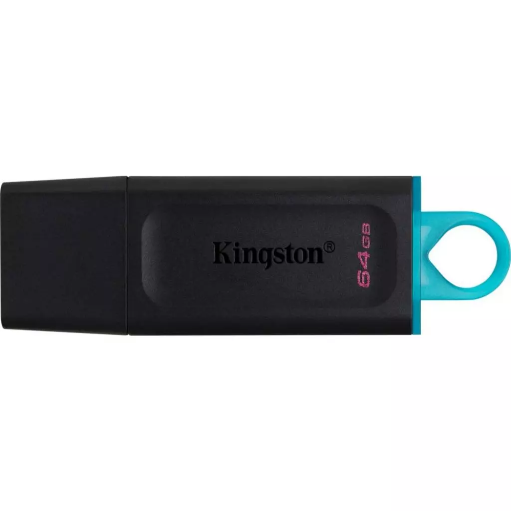 USB флеш накопитель Kingston 64GB DataTraveler Exodia Black/Teal USB 3.2 (DTX/64GB)