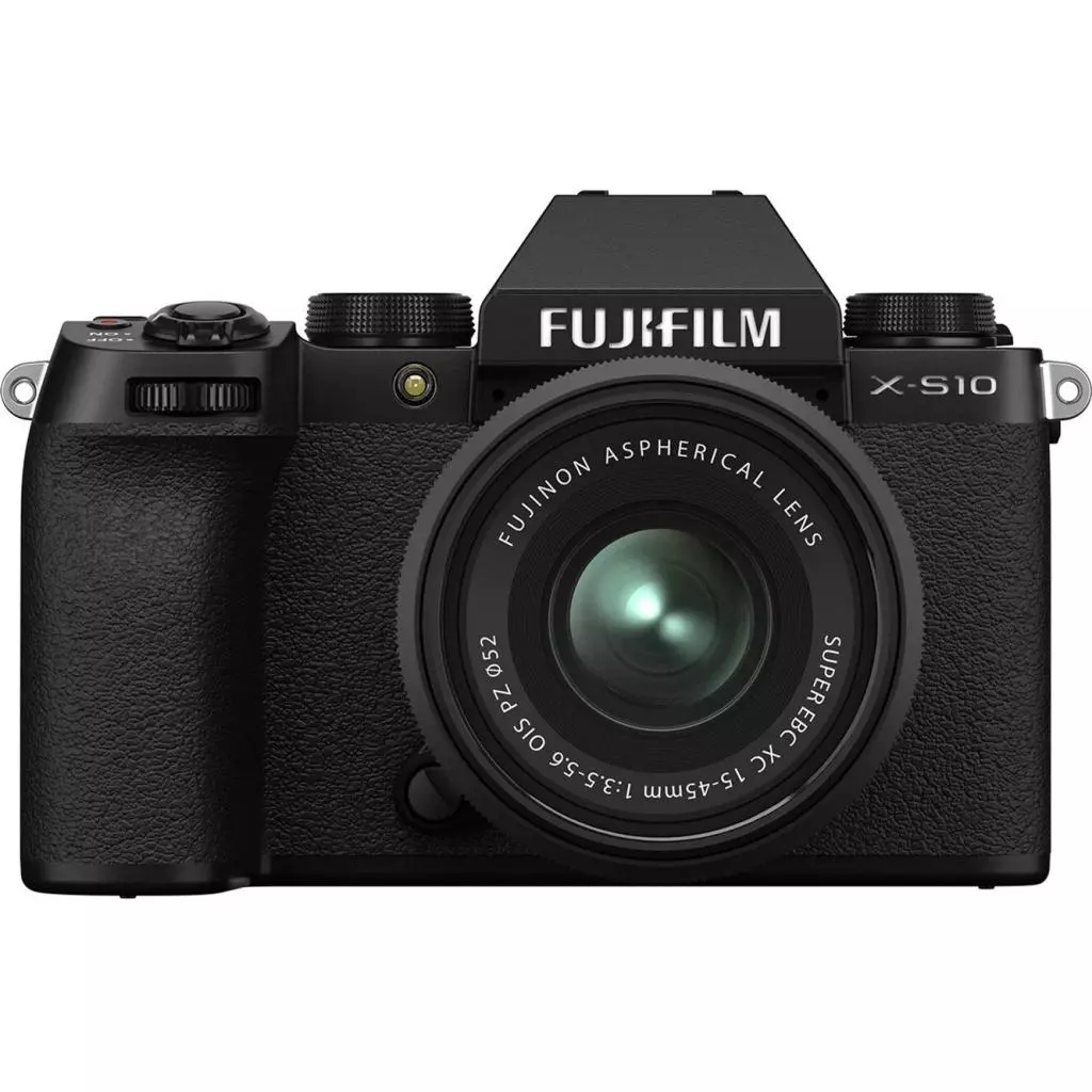 Цифровой фотоаппарат Fujifilm X-S10 + XC 15-45mm F3.5-5.6 Kit Black (16670106) - 1 Цифровой фотоаппарат Fujifilm X-S10 + XC 15-45mm F3.5-5.6 Kit Black (16670106) - 1