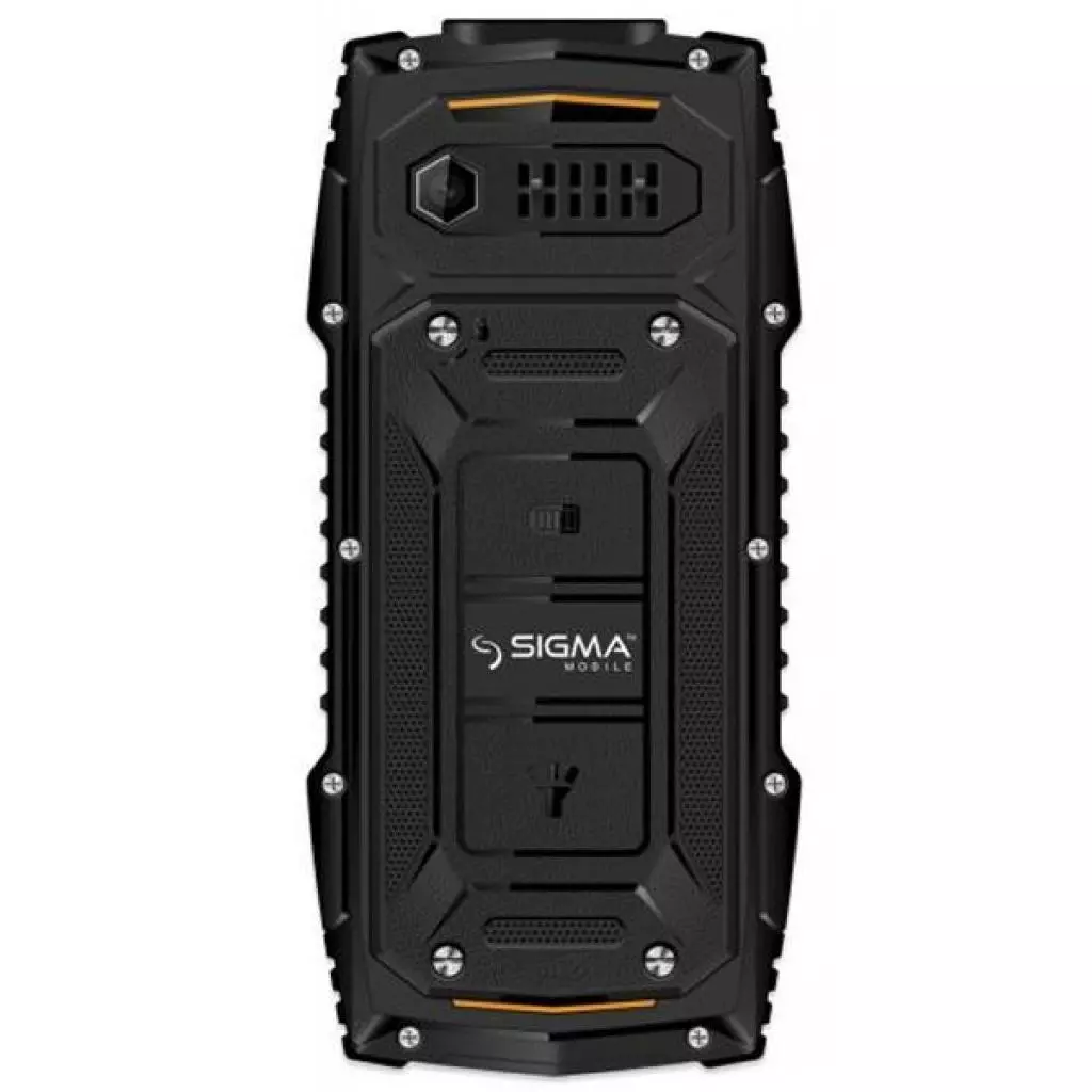 Мобильный телефон Sigma X-treme AZ68 Black Orange (4827798374917) - 1