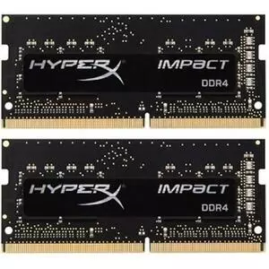 Модуль памяти для ноутбука SoDIMM DDR4 32GB (2x16GB) 2400 MHz HyperX Impact Kingston Fury (ex.HyperX) (HX424S15IB2K2/32)
