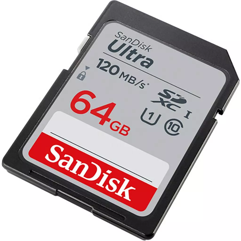 Карта памяти SanDisk 64GB SDXC class 10 Ultra (SDSDUN4-064G-GN6IN) - 2 Карта памяти SanDisk 64GB SDXC class 10 Ultra (SDSDUN4-064G-GN6IN) - 2