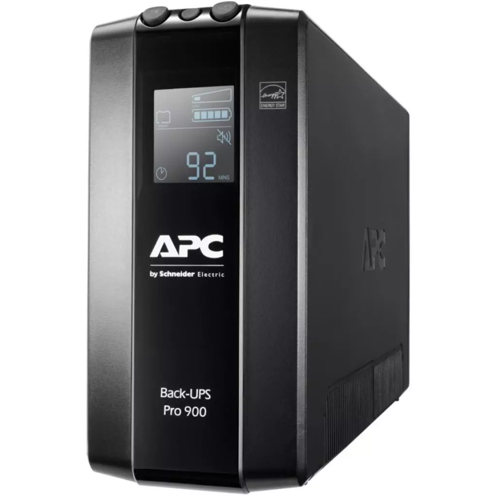 Источник бесперебойного питания APC Back-UPS Pro BR 900VA, LCD (BR900MI)