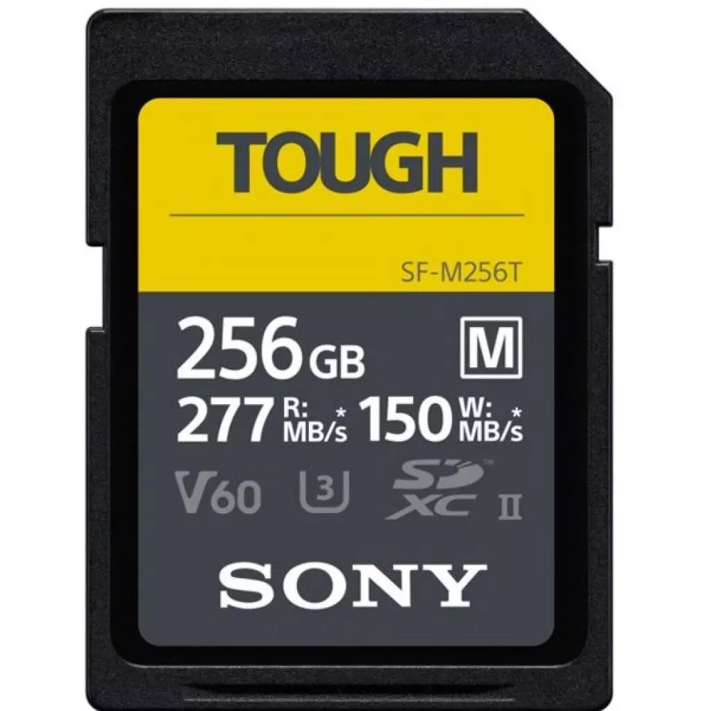 Карта памяти Sony 256GB SDXC class10 UHS-II U3 V60 Tough (SFM256T.SYM) Карта памяти Sony 256GB SDXC class10 UHS-II U3 V60 Tough (SFM256T.SYM)
