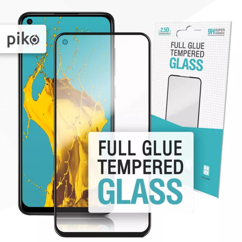 Стекло защитное Piko Full Glue Xiaomi Redmi Note 9 (1283126502736)